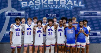 2023 Wisconsin Lutheran Vikings boys basketball team