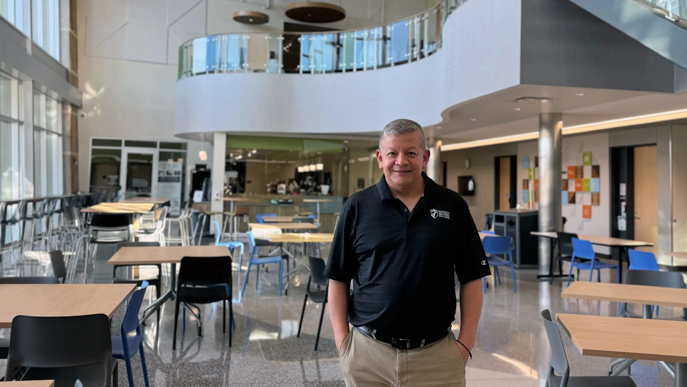 Alejandro Riano at Goodman South campus