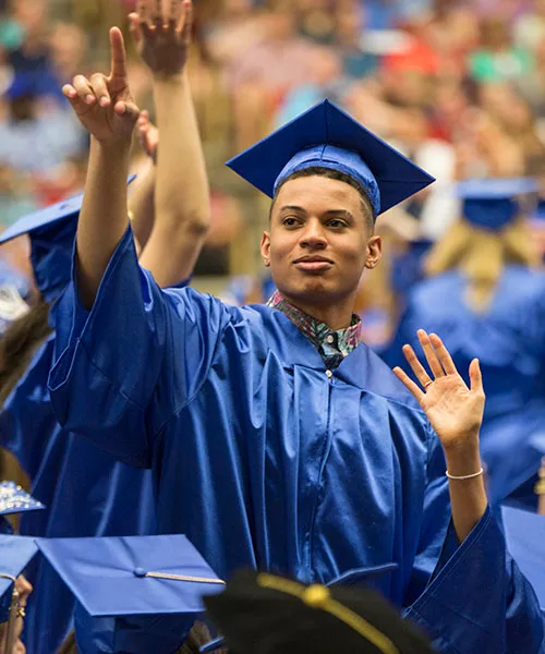 a new successful Madison College graduate