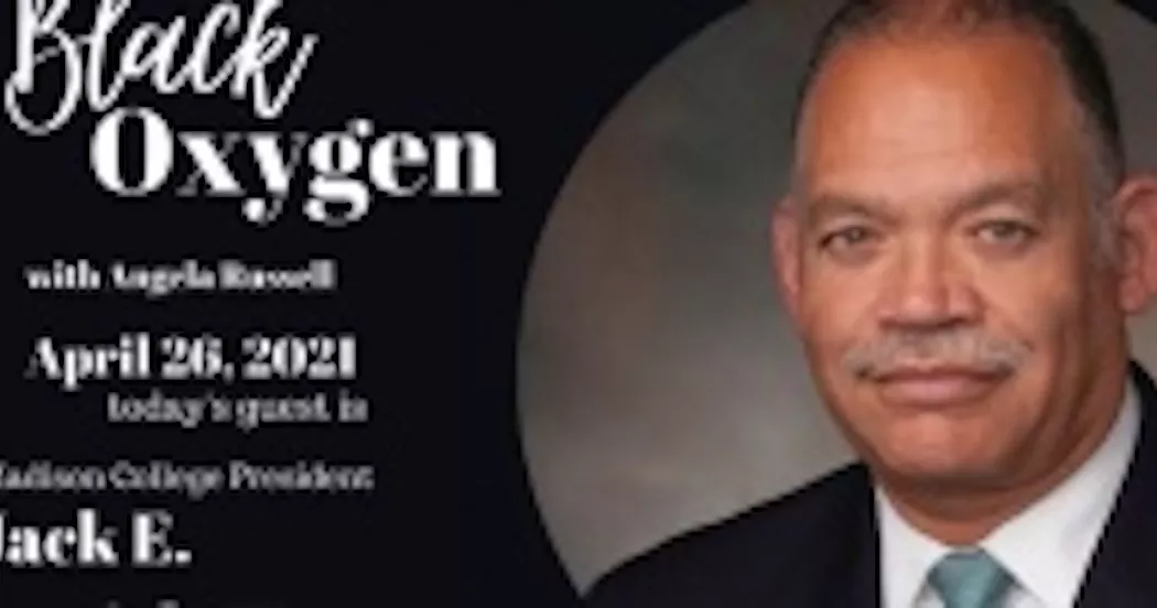 Dr. Jack E. Daniels and Black Oxygen logo