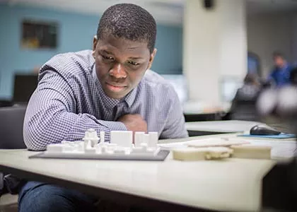 Civil Engineering Technology Image of Student