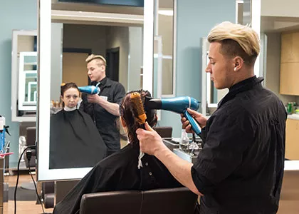 Madison College cosmetology students