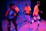 Scene from the Roller Derby Play