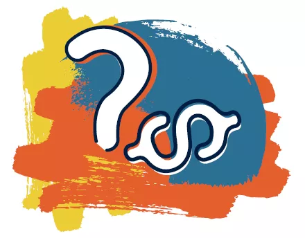 financial aid eligible illustration of question mark and dollar sign