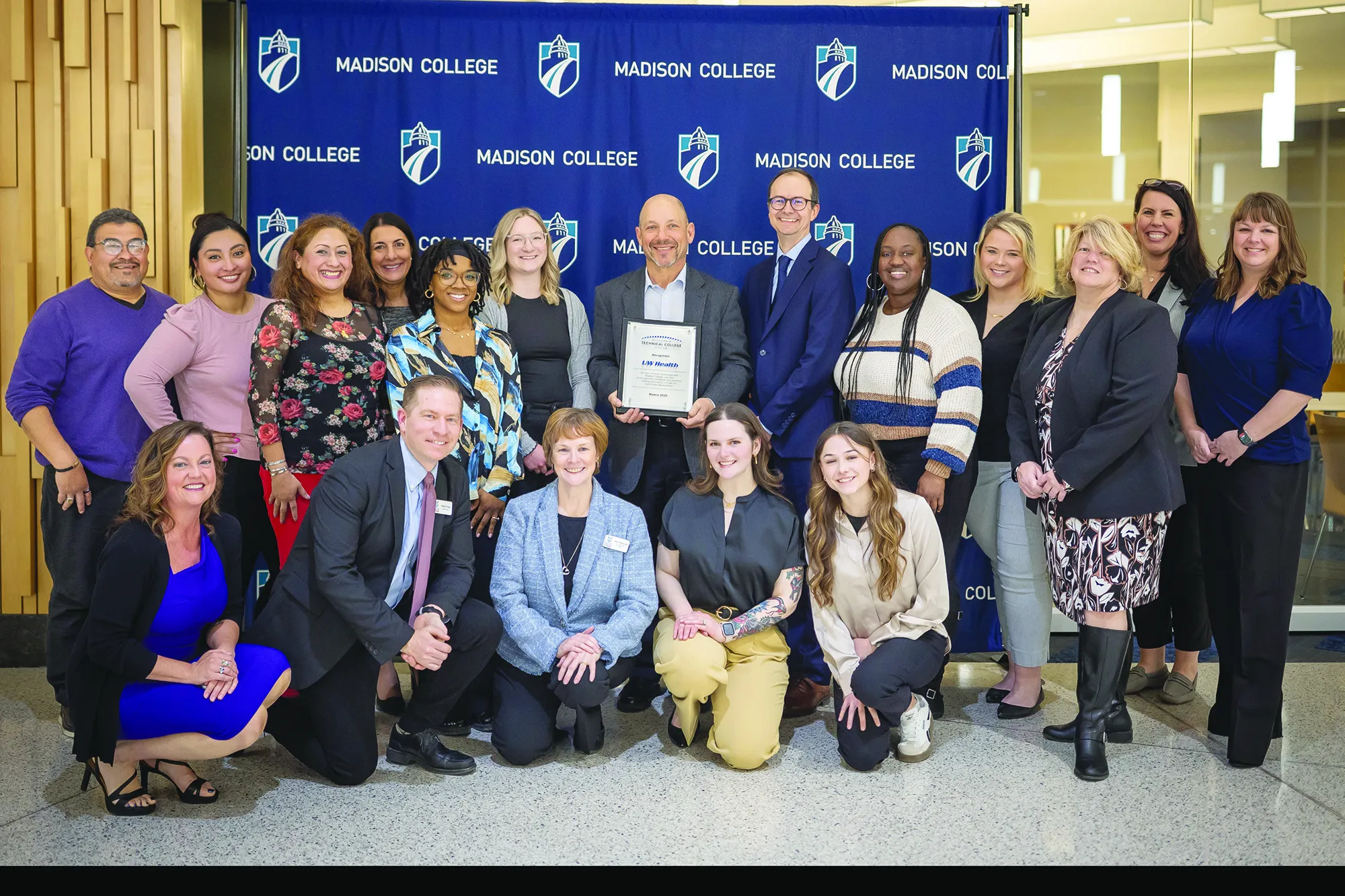 Photo of 2025 Futuremaker award attendees.