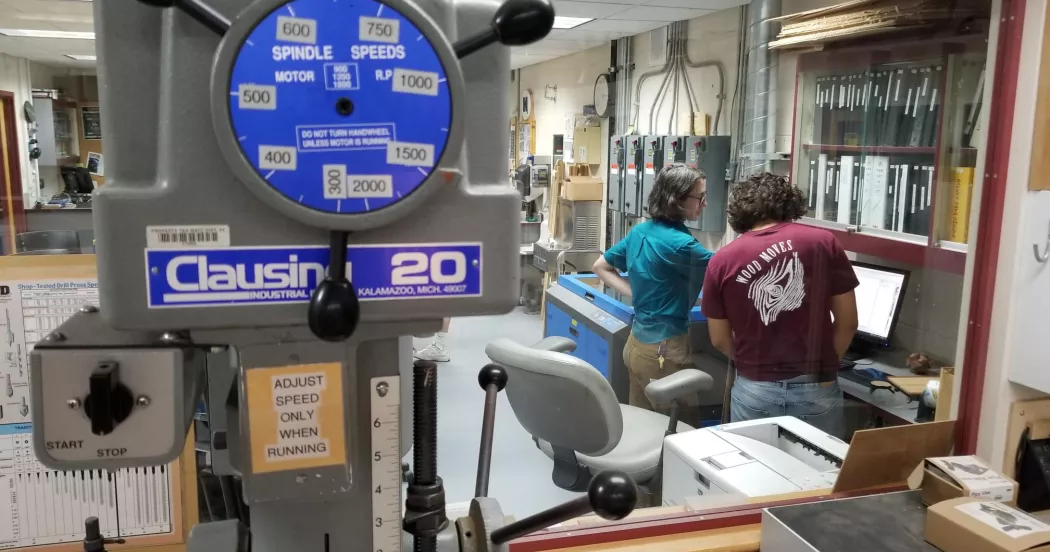 German students learning new skills at Madison College