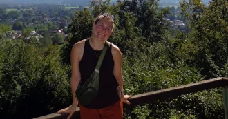 Madison College student Gwen Hirtz in Salzburg, Austria