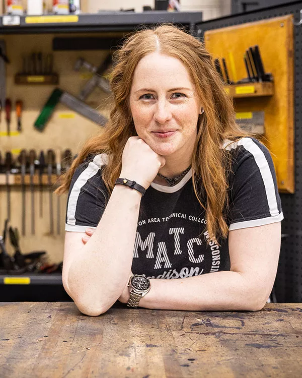 Hannah Wolf, Madison College Welding and Metal Fabrication Instructor photo