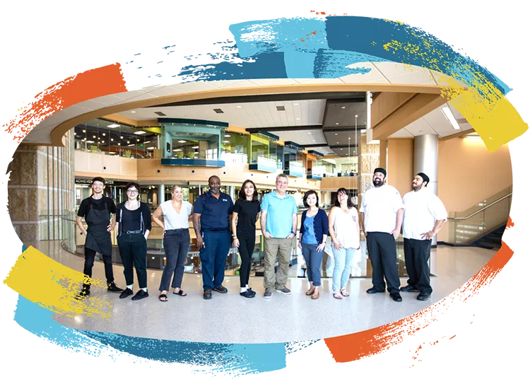 group of Madison College employees