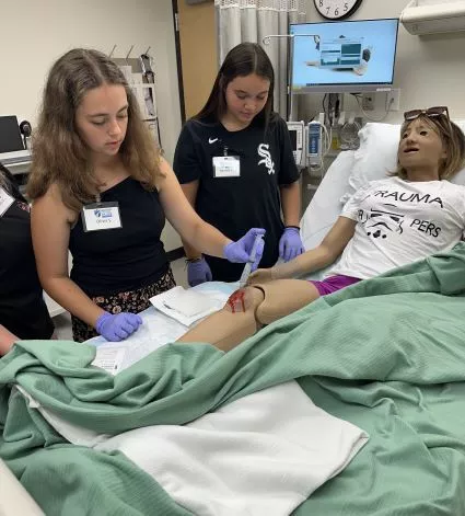 Students learn skills at Madison College Career Discovery summer camps.