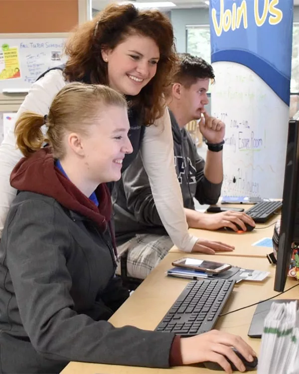 instant application session at Portage campus