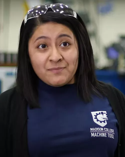 Machine Tool program student