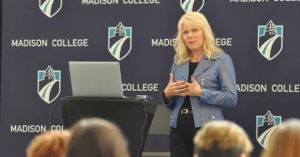 Kim Sponem, CEO and president of Summit Credit Union