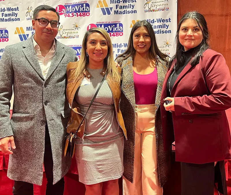 Hispanic Heritage Month luncheon attendees from Madison College