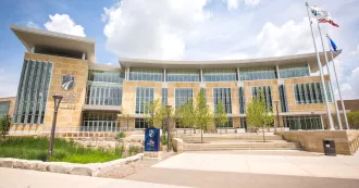 Exterior of Madison College Truax Campus.