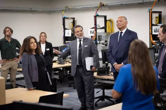 National Cyber Security Director visits IT classes at Truax campus.