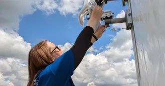 Haley Shreve IT student.