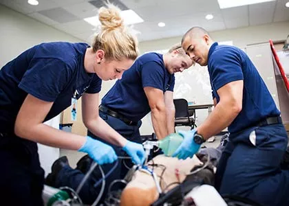 Student team working code