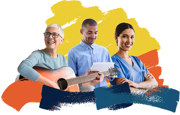 three Madison College students