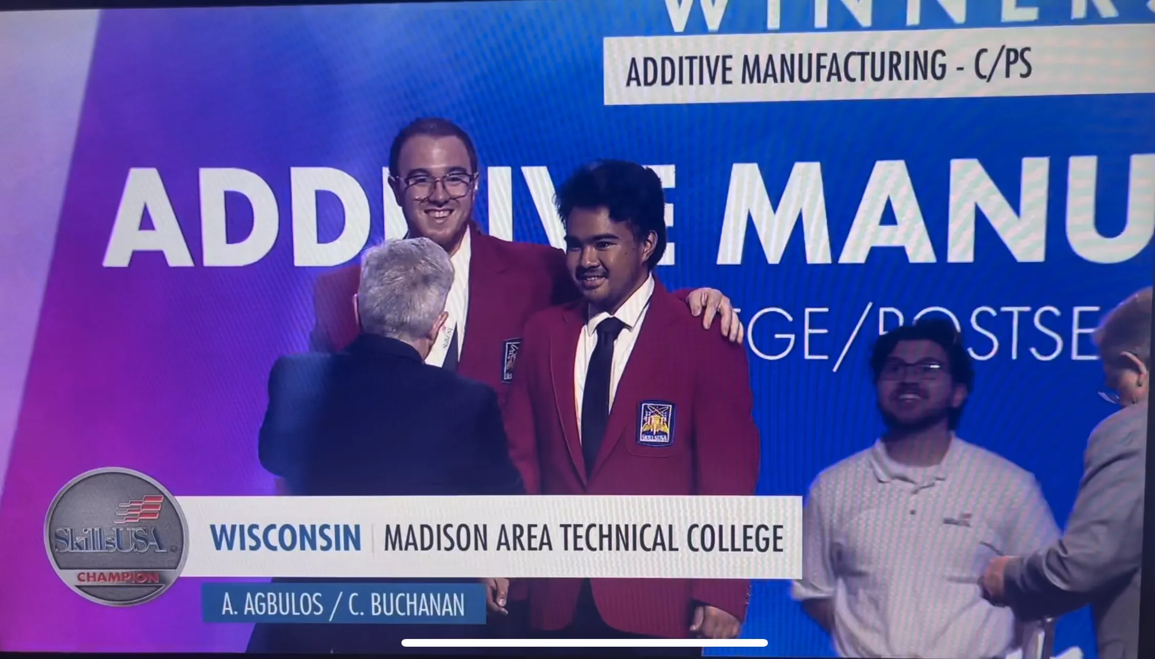 SkillsUSA - Carlos and Cody