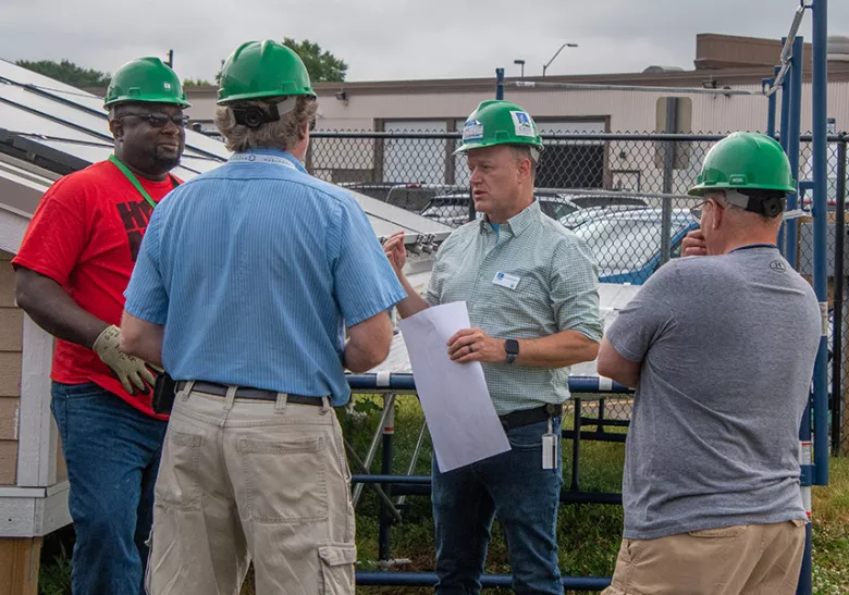 CREATE Energy Solar Institute STEM instructors