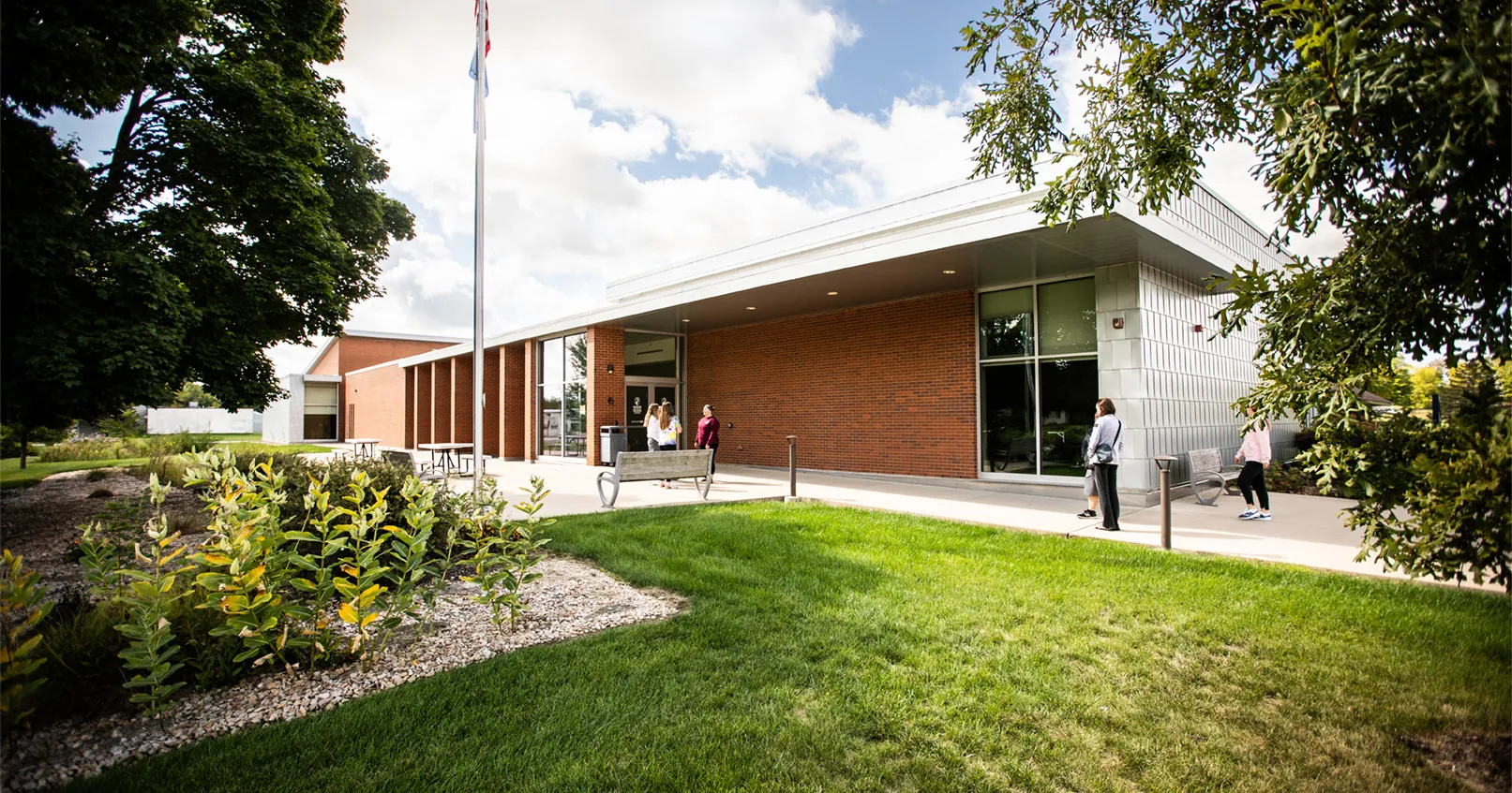Watertown Campus building entrance