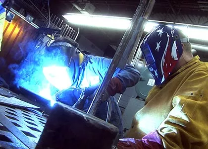 Welding Image of Students